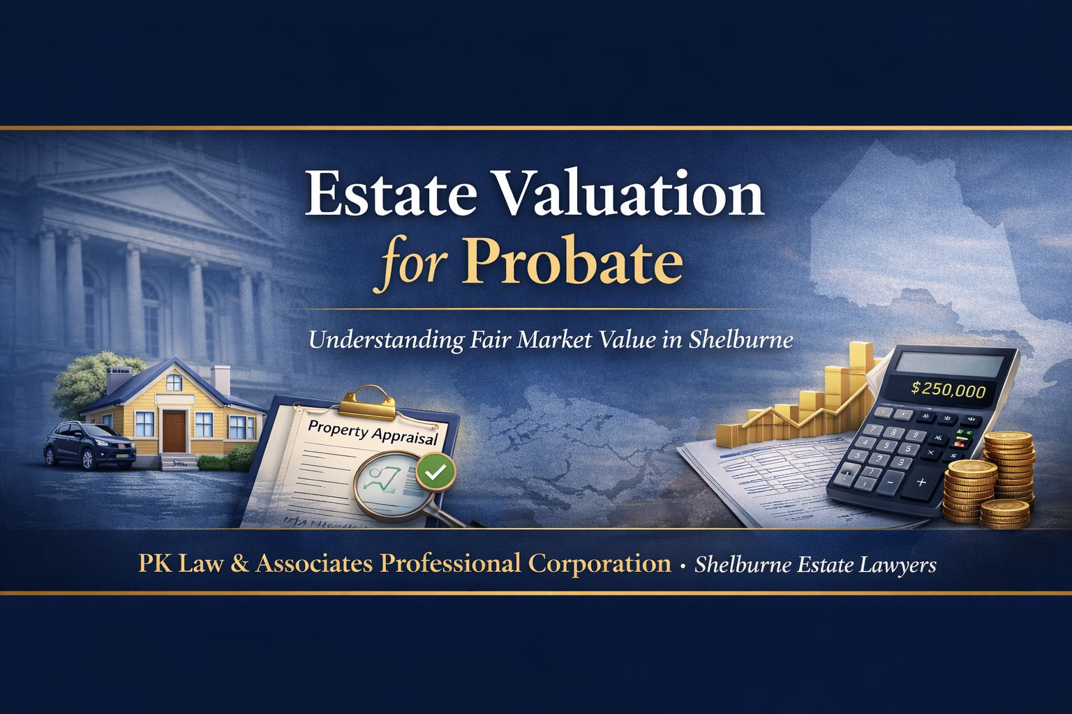 Estate valuation for probate in Shelburne