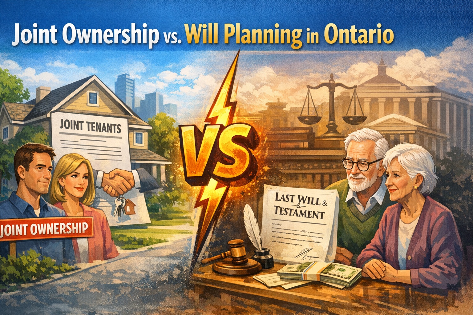🏠 Joint Ownership vs. Will Planning in Ontario: Which Is Better?