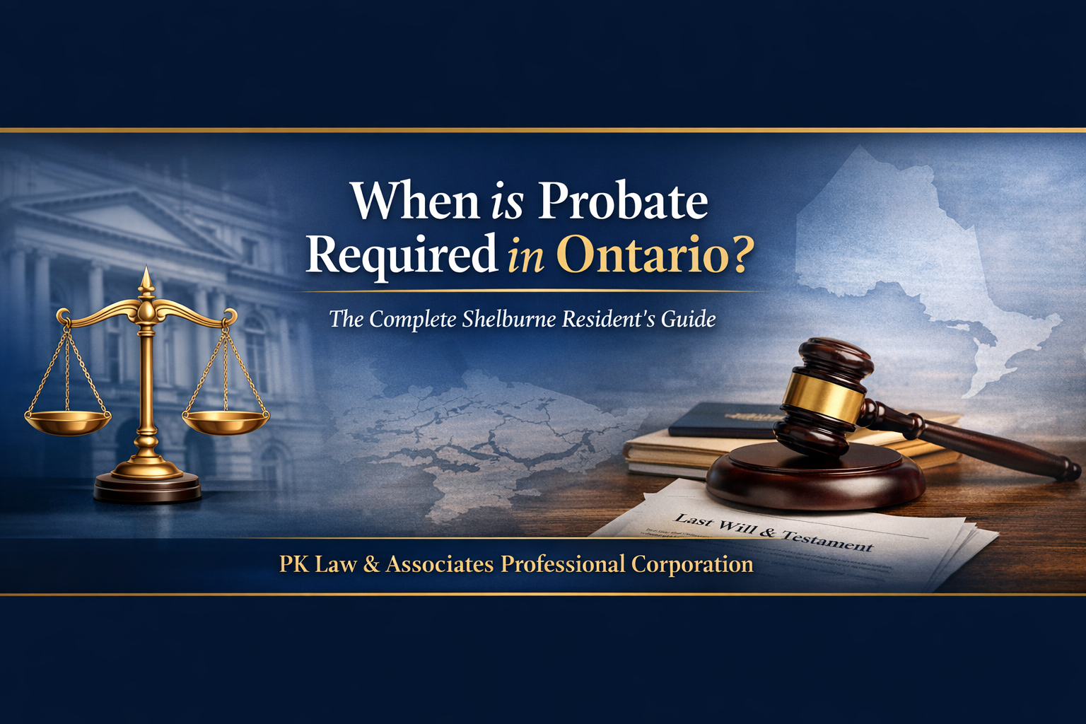 When Is Probate Required in Ontario? The 2026 Guide for Shelburne Families